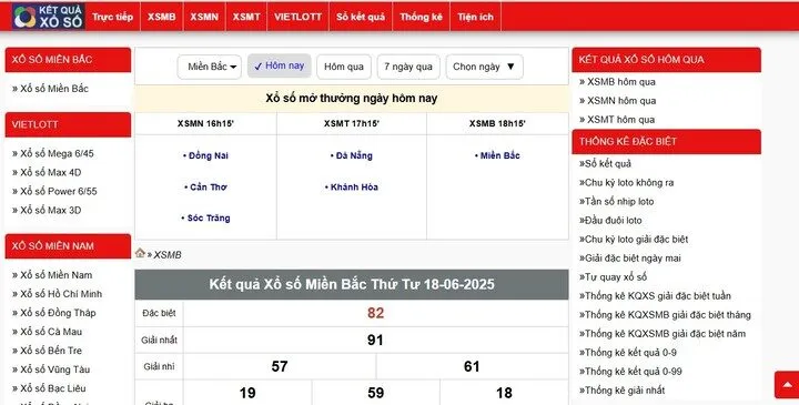 Hướng dẫn các bước tra kết quả xổ số miền bắc hôm nay