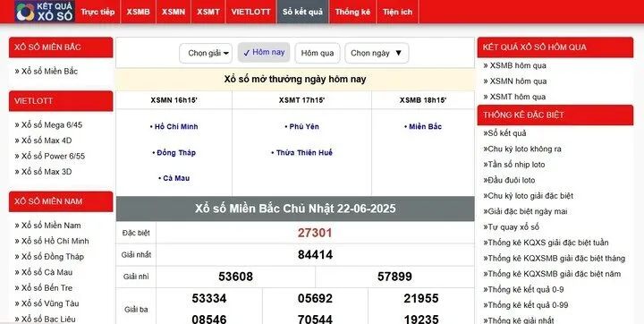 Review trang dò kết quả xổ số uy tín nhất Việt Nam hiện nay